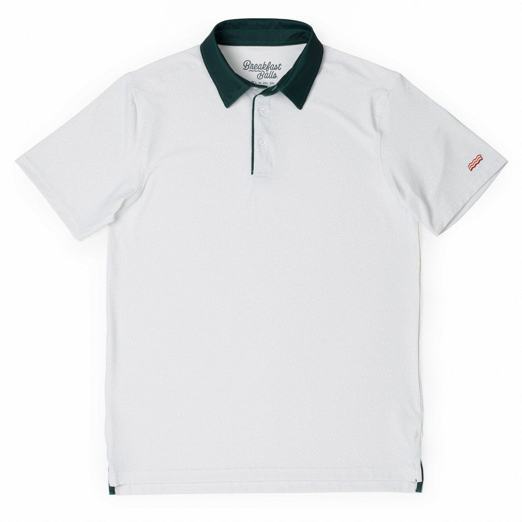 RSVLTS Tiny Florals All-Day Polo in White — detail 5