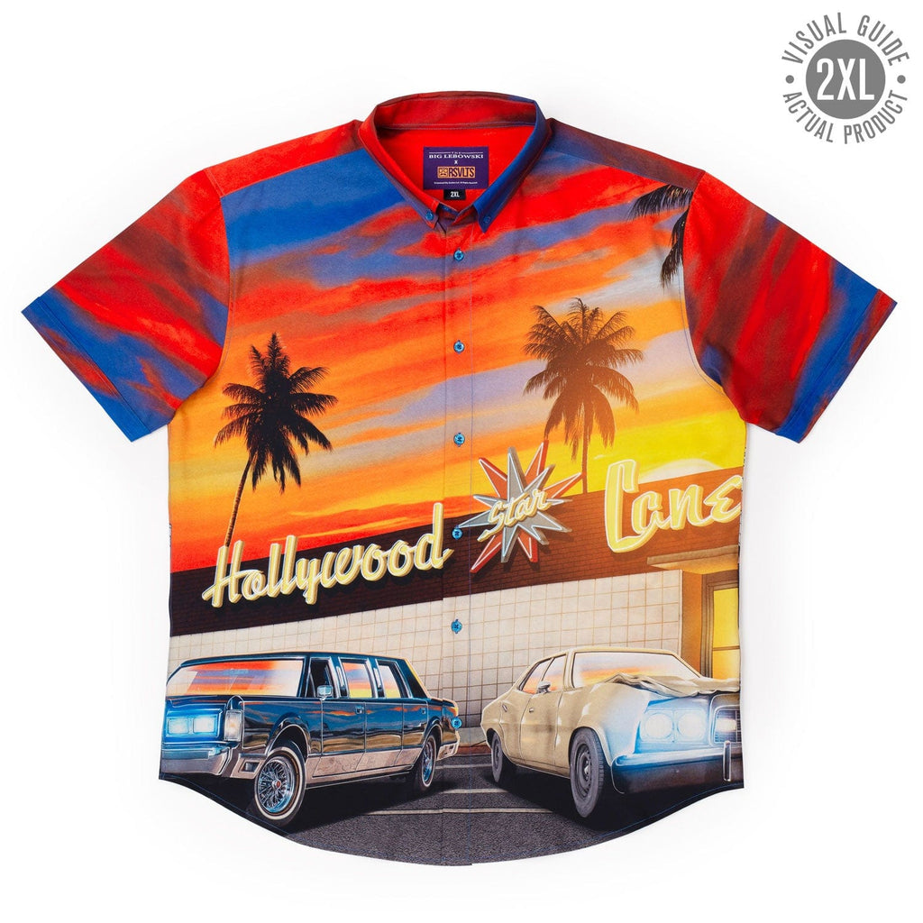 RSVLTS Strikes and Gutters KUNUFLEX Short Sleeve Shirt in Multicolor — detail 13