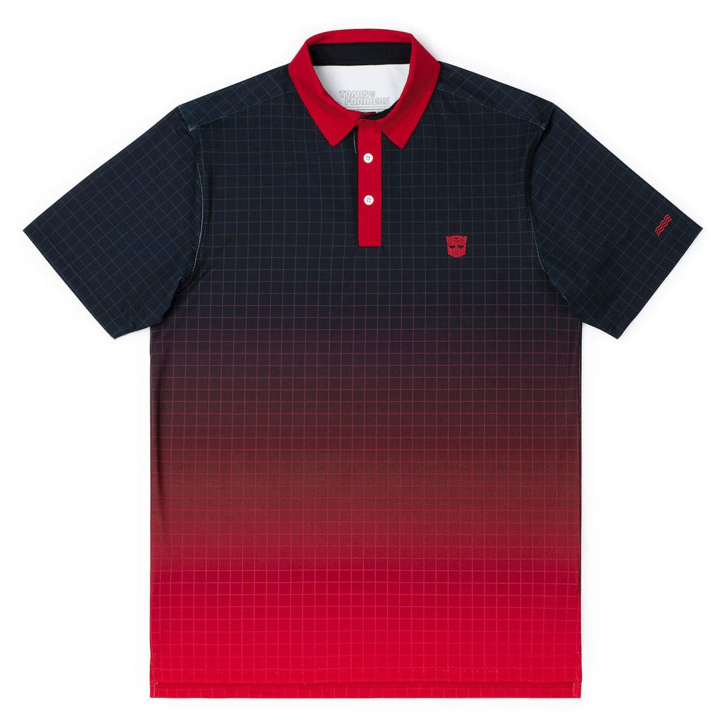 RSVLTS Team Autobot All-Day Polo in Black — front view