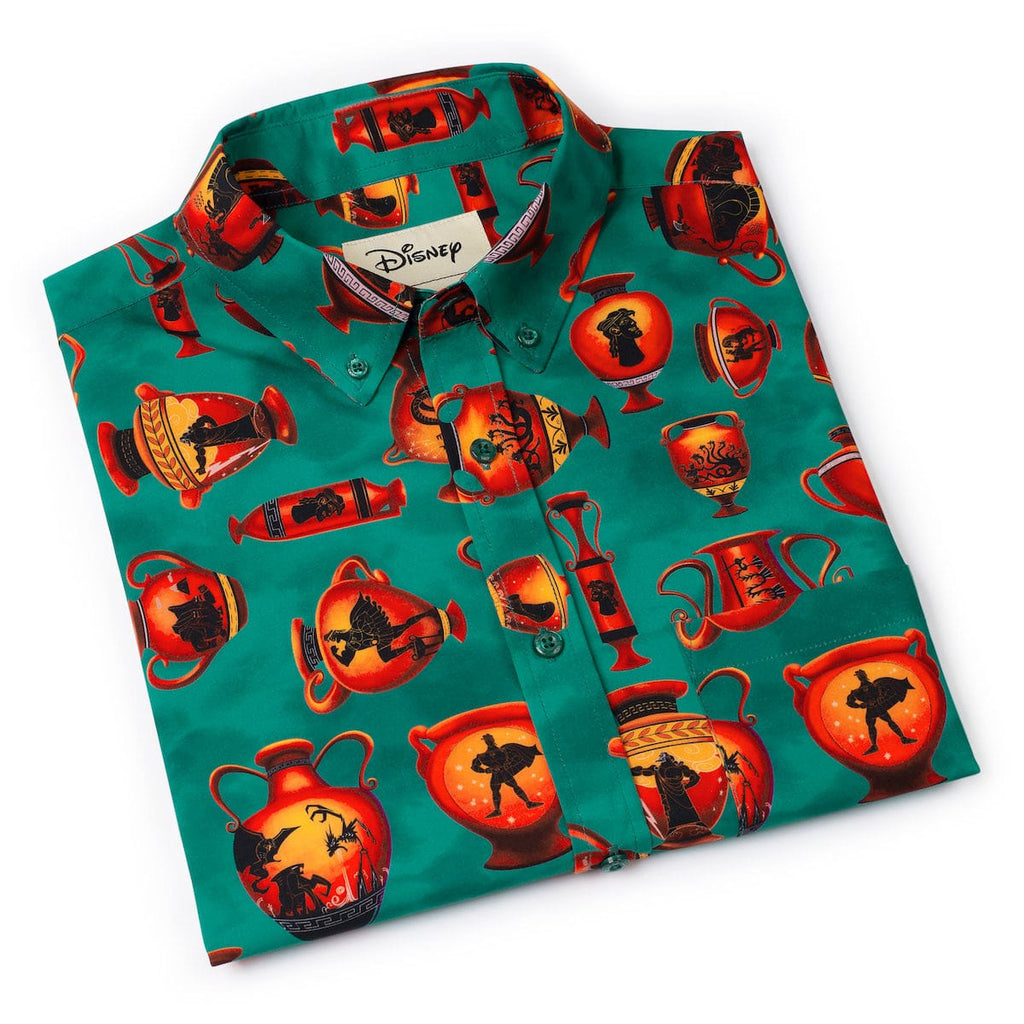 RSVLTS Vases of Valor KUNUFLEX Short Sleeve Shirt in Green — detail 11