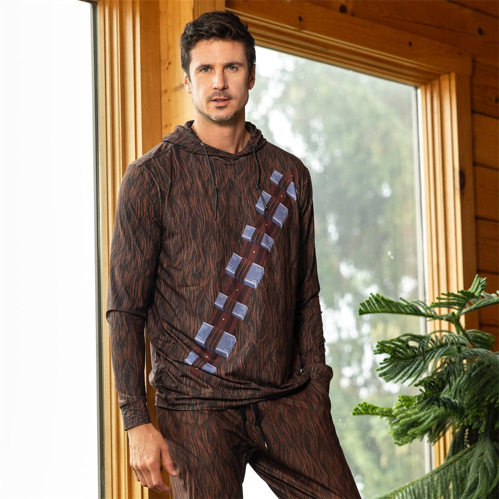 RSVLTS The Chewie Performance Hoodie in Brown — detail 5