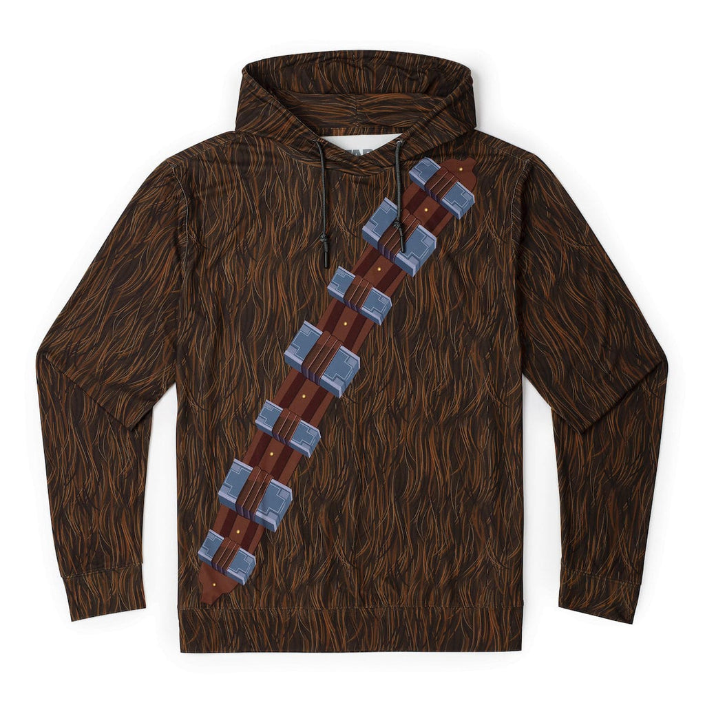 RSVLTS The Chewie Performance Hoodie in Brown — detail 4