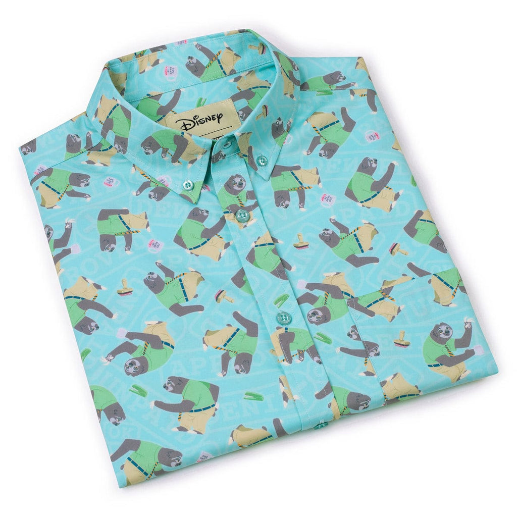 RSVLTS In a Flash! KUNUFLEX Short Sleeve Shirt in Blue — detail 13