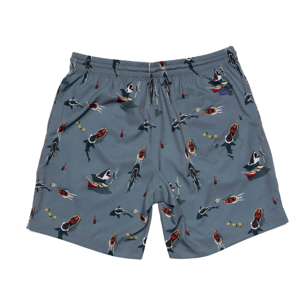 RSVLTS Battle of Amity Hybrid Shorts in Gray — detail 3