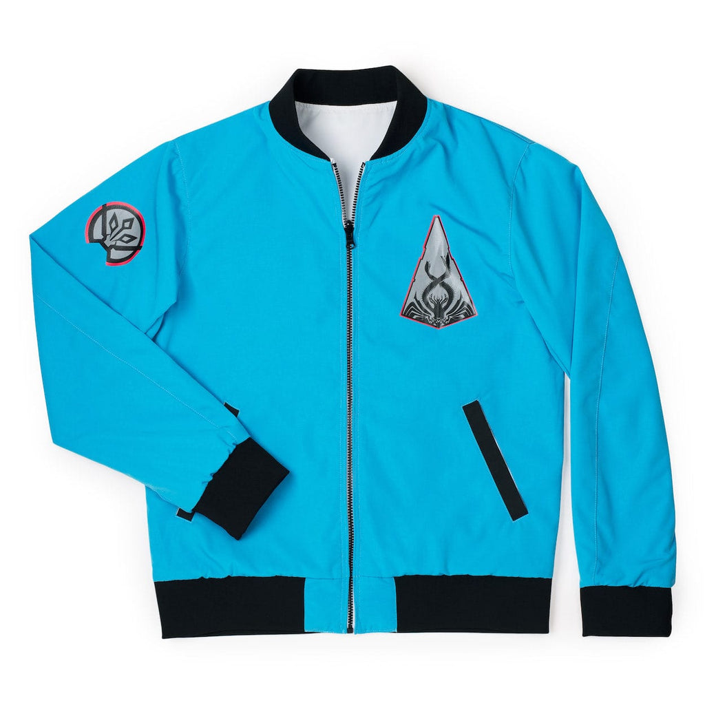 RSVLTS Thrawn Reversible Bomber Jacket in Blue — detail 4