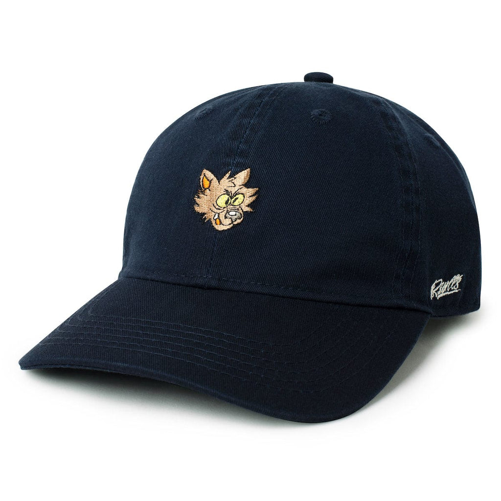 RSVLTS Howlin’ Dad Hat in Black — front view