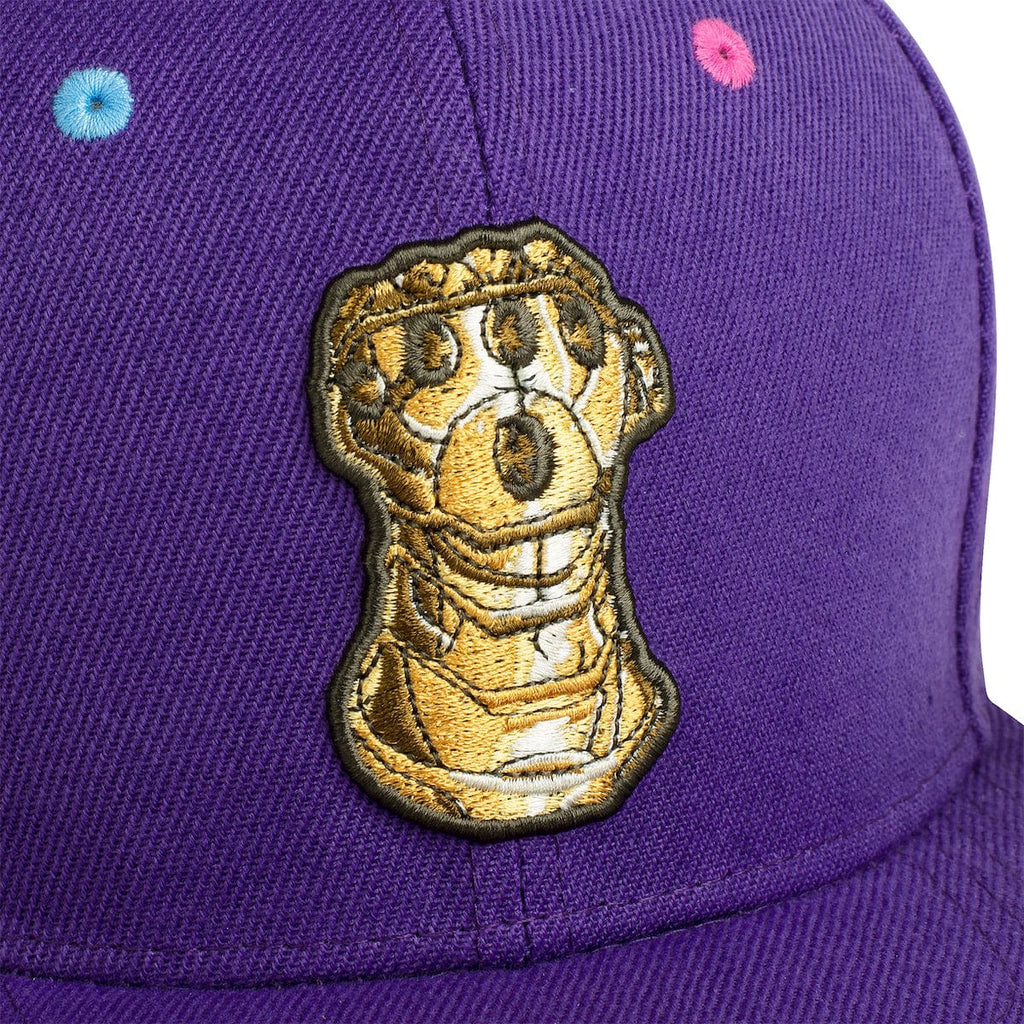 RSVLTS Perfectly Balanced Snapback Hat in Purple — detail 3