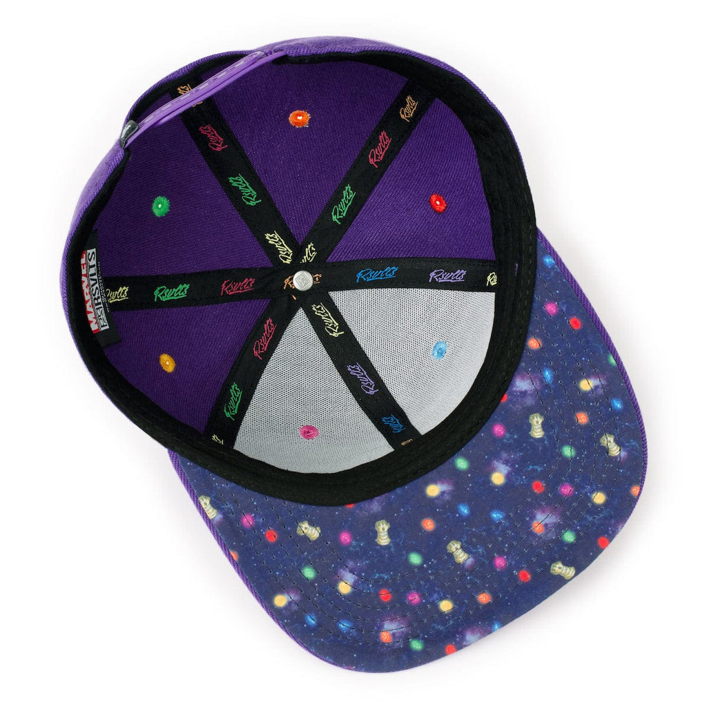 RSVLTS Perfectly Balanced Snapback Hat in Purple — detail 2