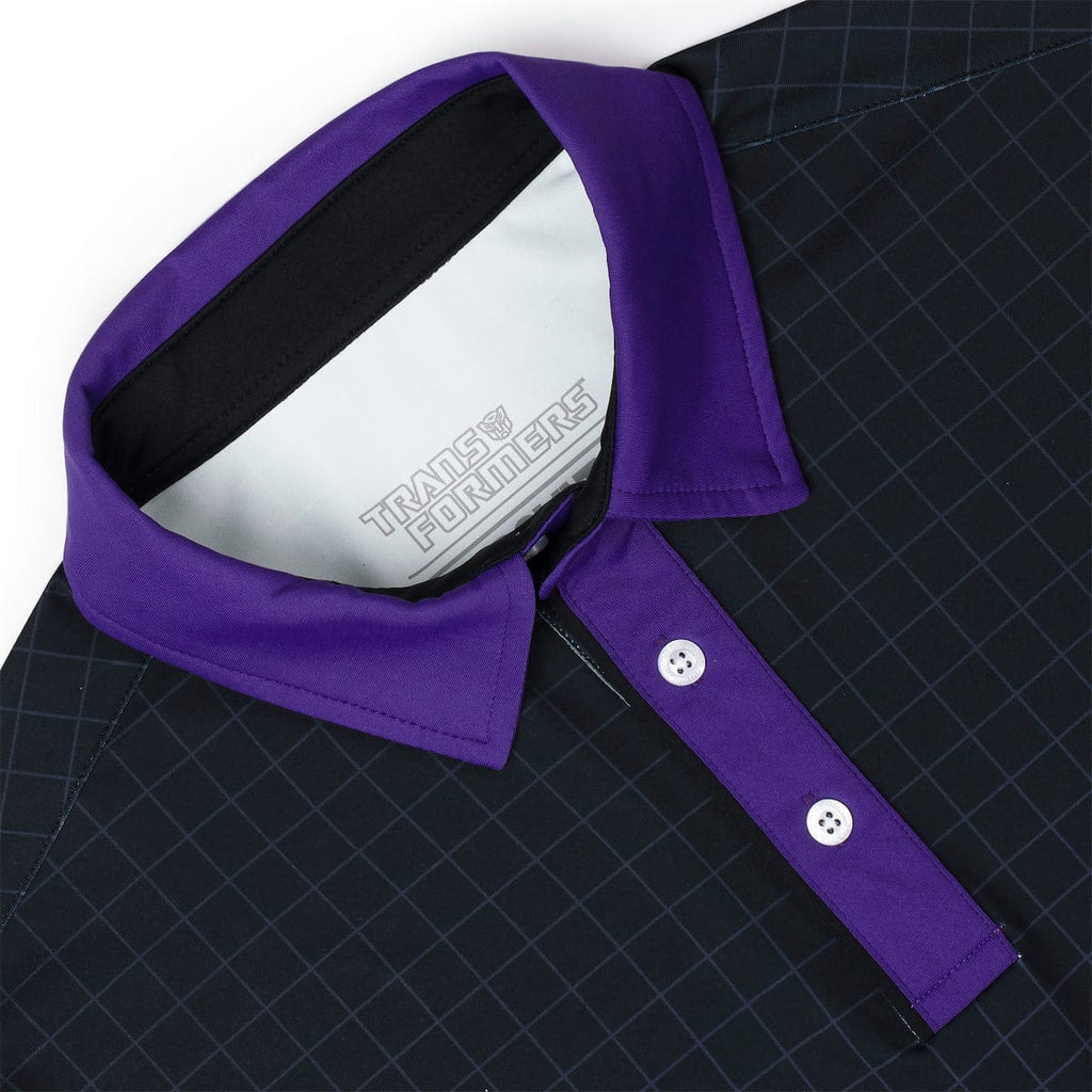 RSVLTS Team Decepticon All-Day Polo in Black — detail 5