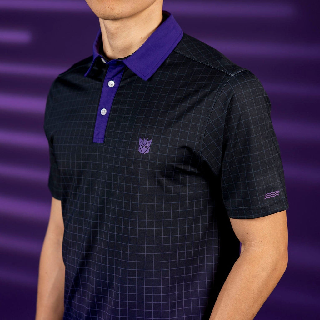 RSVLTS Team Decepticon All-Day Polo in Black — detail 4