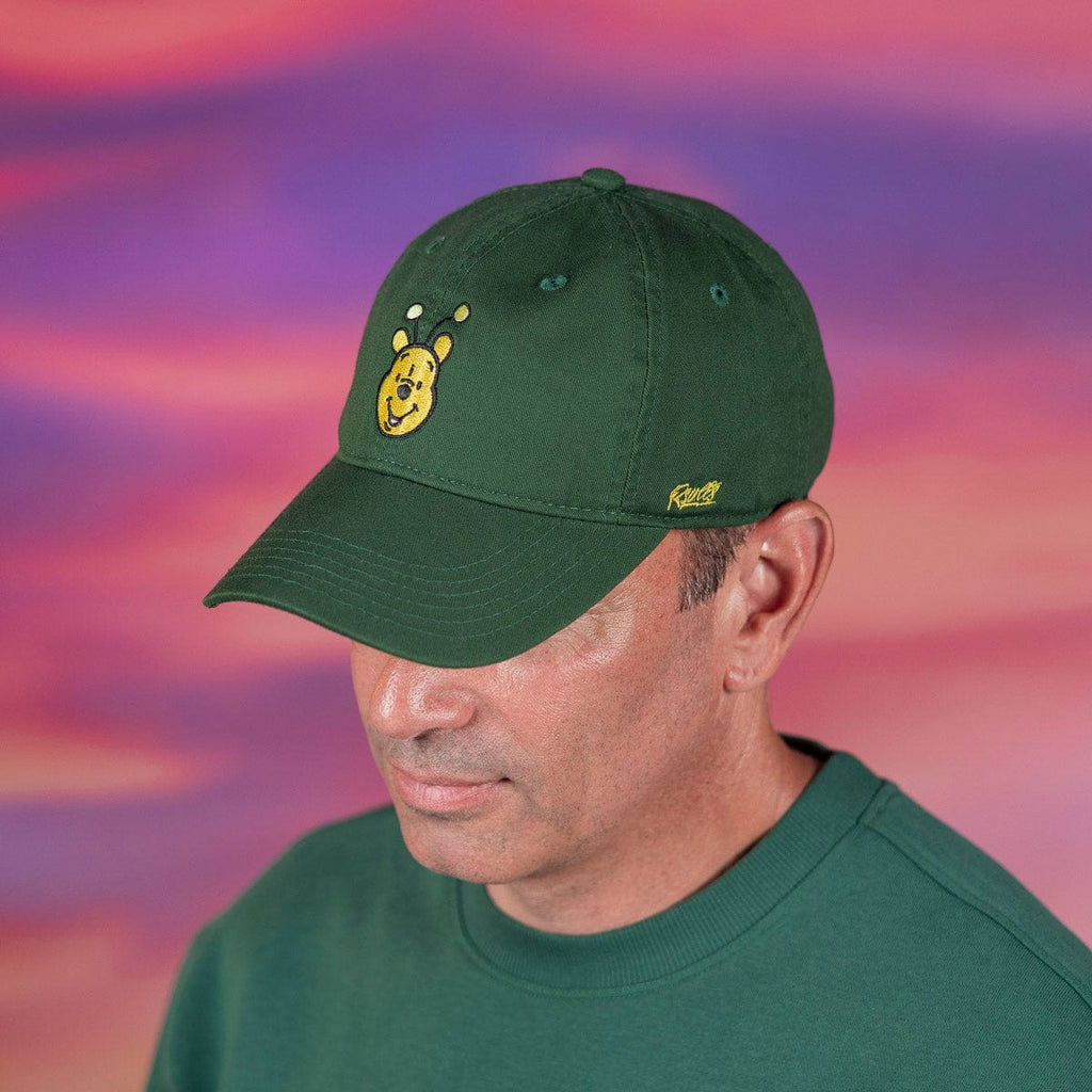 RSVLTS Bumble Bear Dad Hat in Green — detail 4