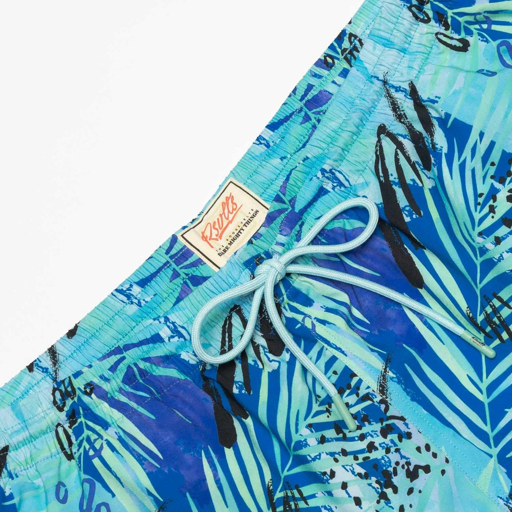 RSVLTS Aqua de Agua Hybrid Shorts in Blue — detail 2