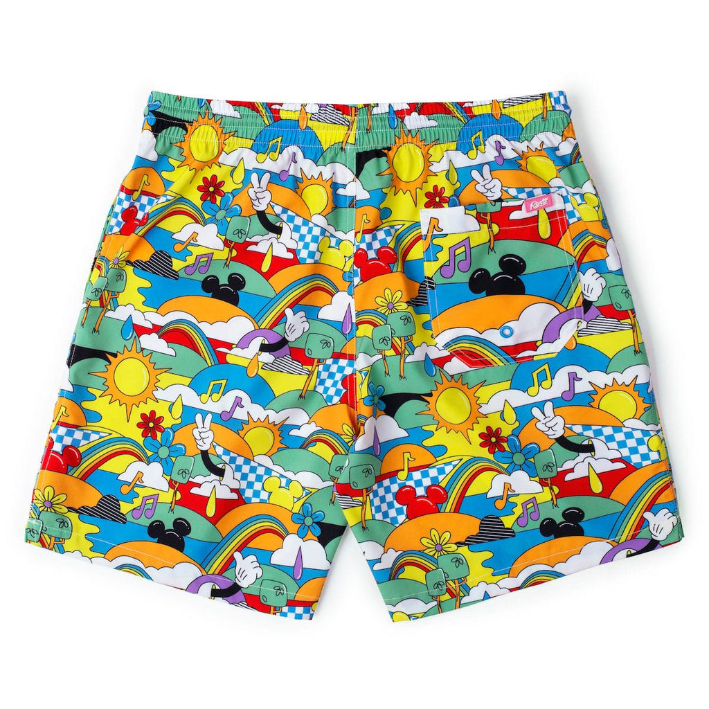 RSVLTS Dreamland Drip Hybrid Shorts in Multicolor — detail 4