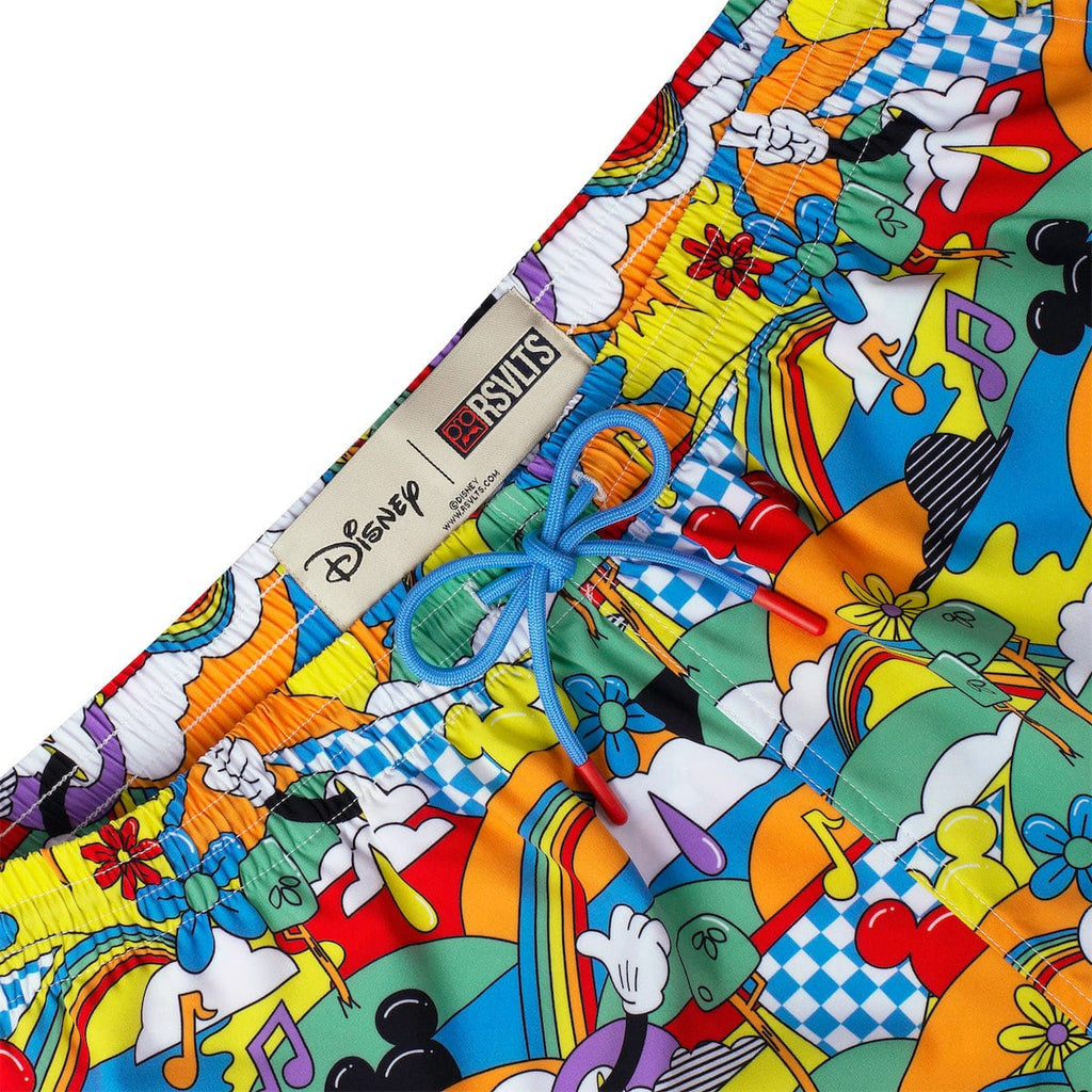 RSVLTS Dreamland Drip Hybrid Shorts in Multicolor — detail 5