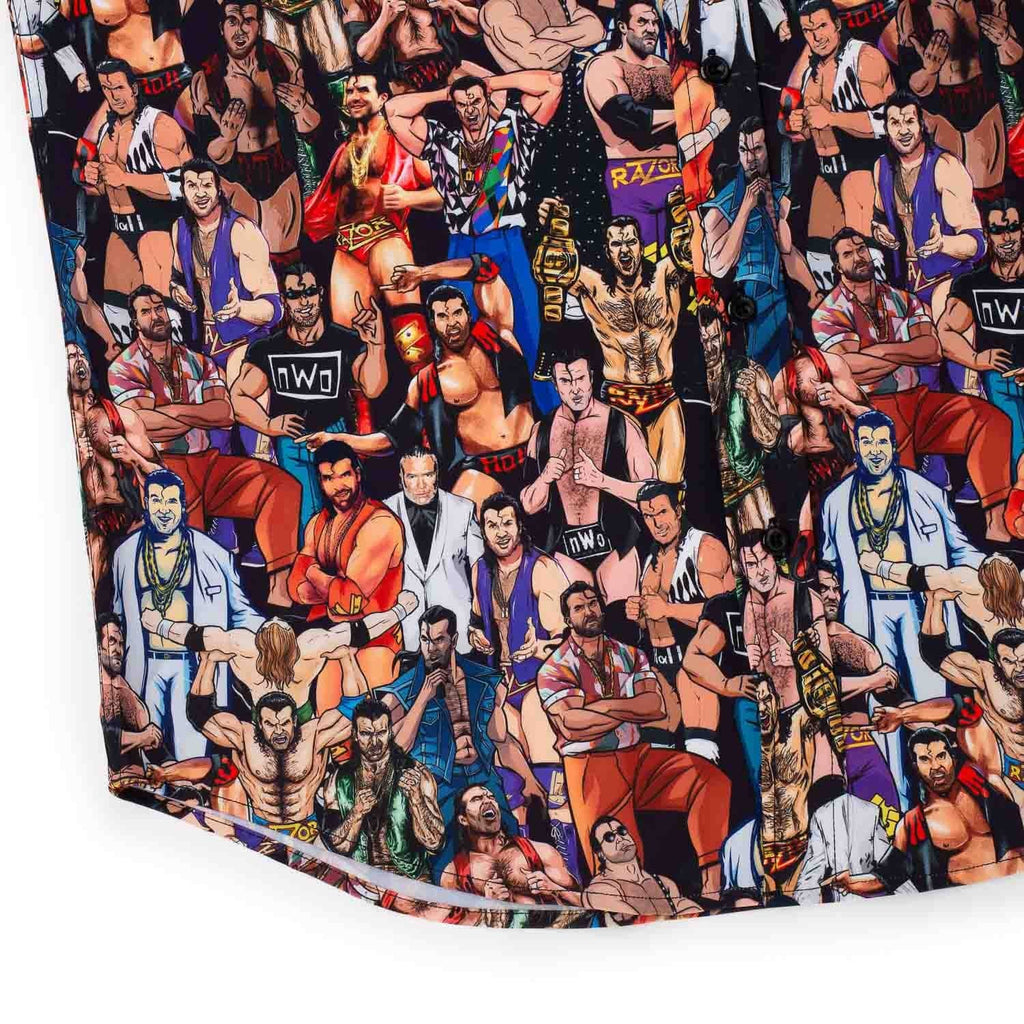 RSVLTS The Tribute KUNUFLEX Short Sleeve Shirt in Multicolor — detail 10