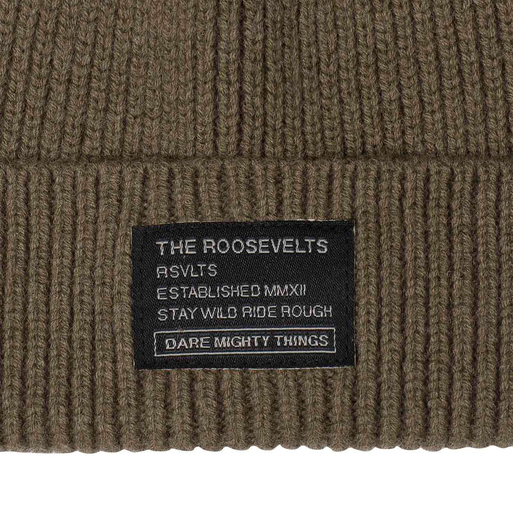 RSVLTS Merino Wool RSVLTS Mocha Beanie Beanie in M — detail 2