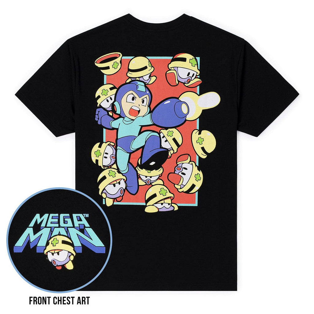 RSVLTS Test of Metall Crewneck Tee in Black — front view