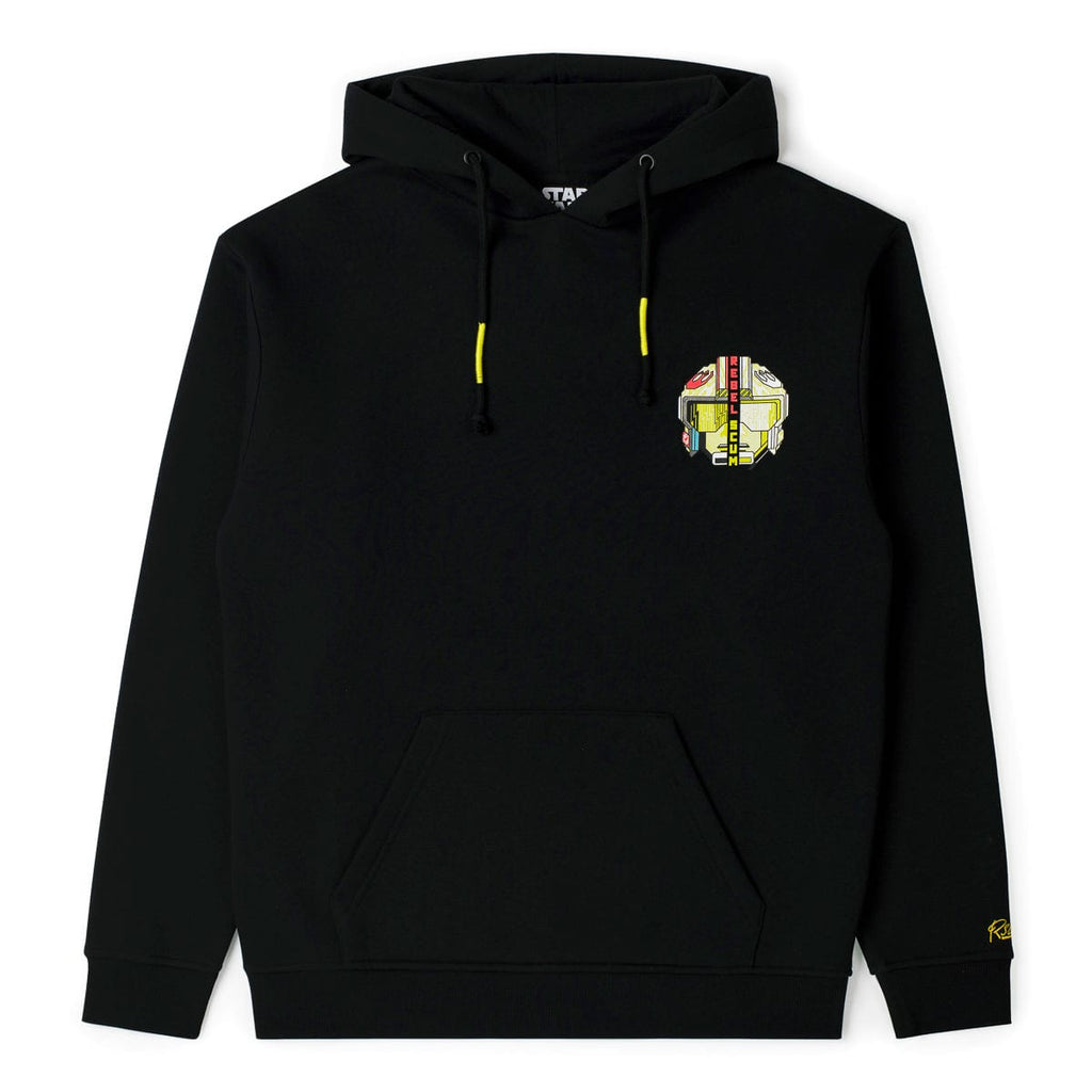RSVLTS Rebel Scum Retro Performance Hoodie in Black — detail 2