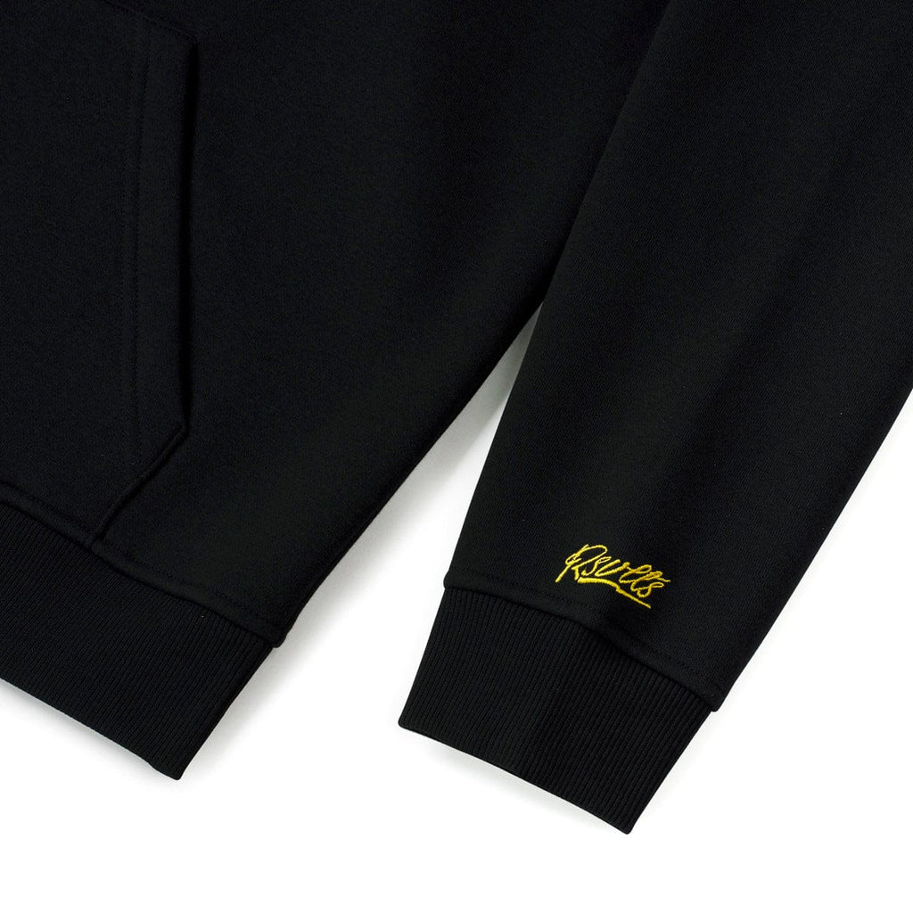 RSVLTS Rebel Scum Retro Performance Hoodie in Black — detail 6