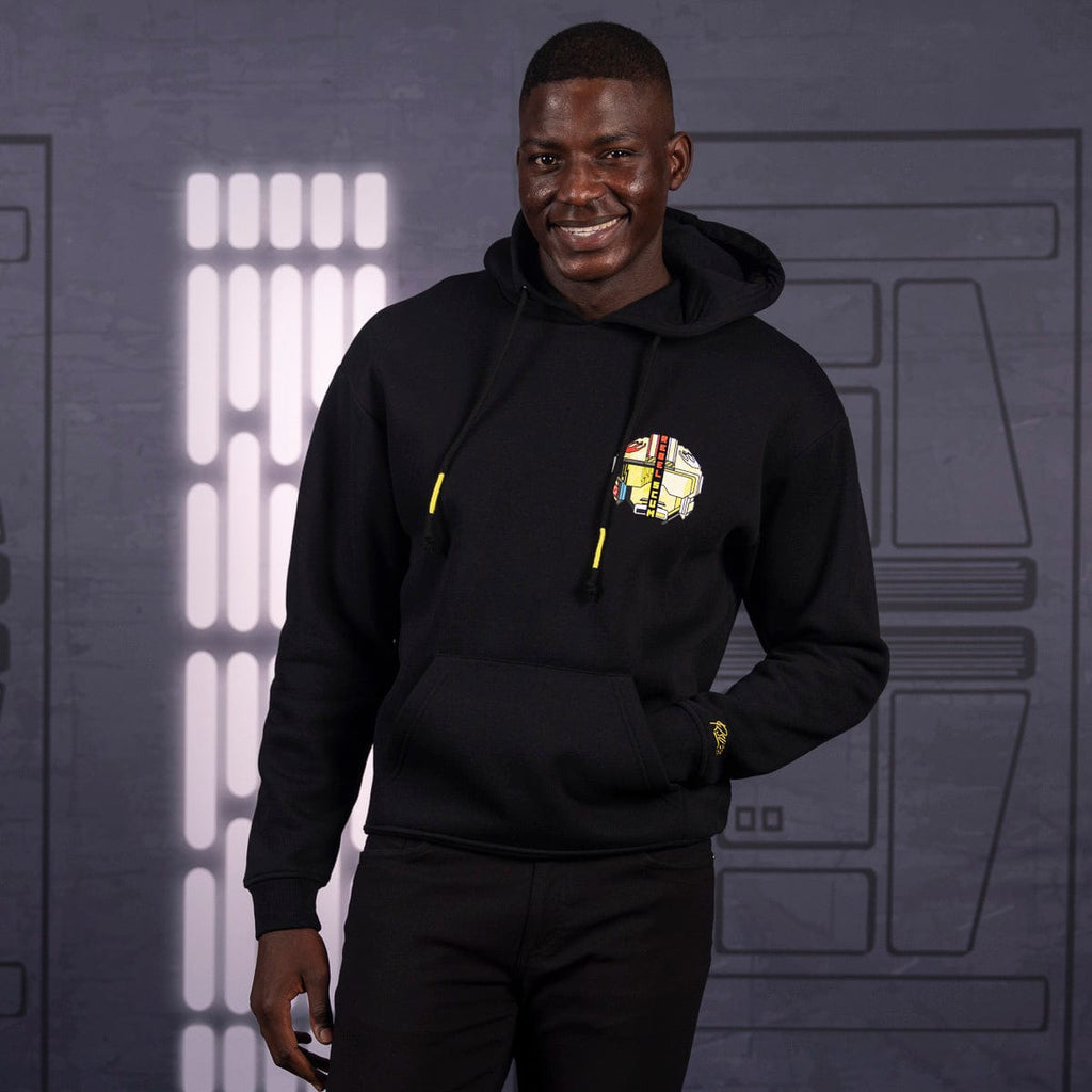 RSVLTS Rebel Scum Retro Performance Hoodie in Black — detail 3