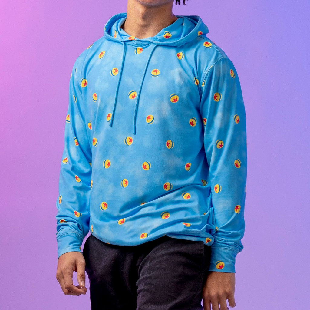 RSVLTS Pixar Ball Performance Hoodie in Blue — detail 7