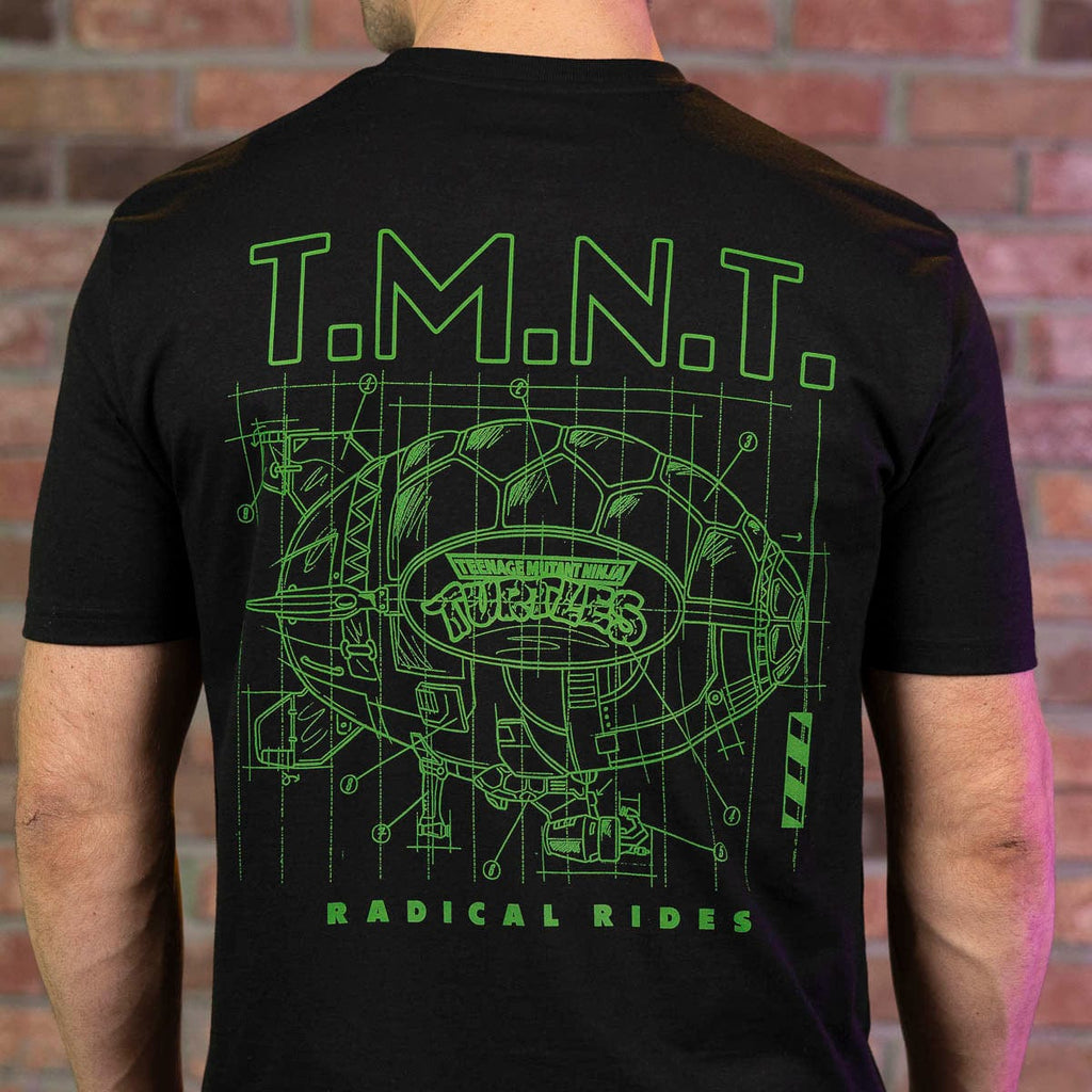 RSVLTS Turtle Blimp Crewneck Tee in Black — detail 4