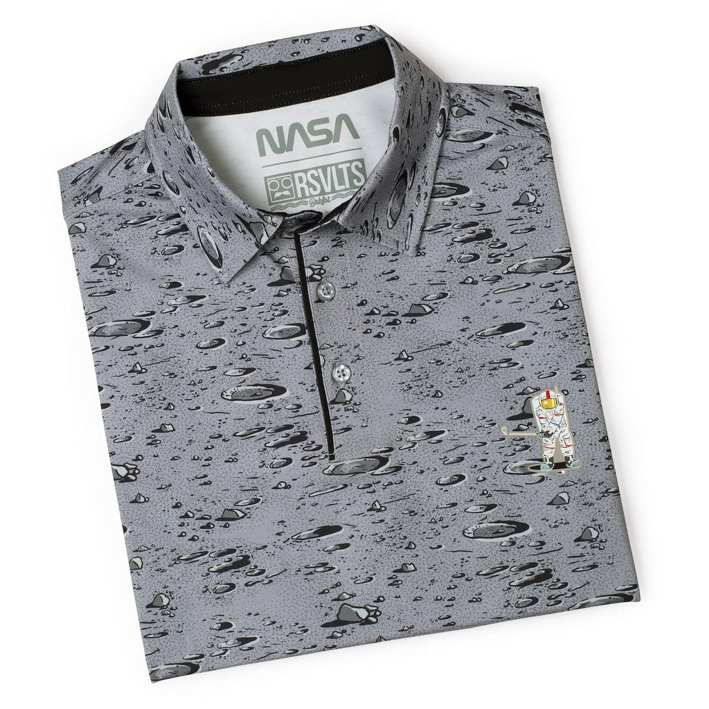 RSVLTS Moonshot All-Day Polo in Gray — detail 8