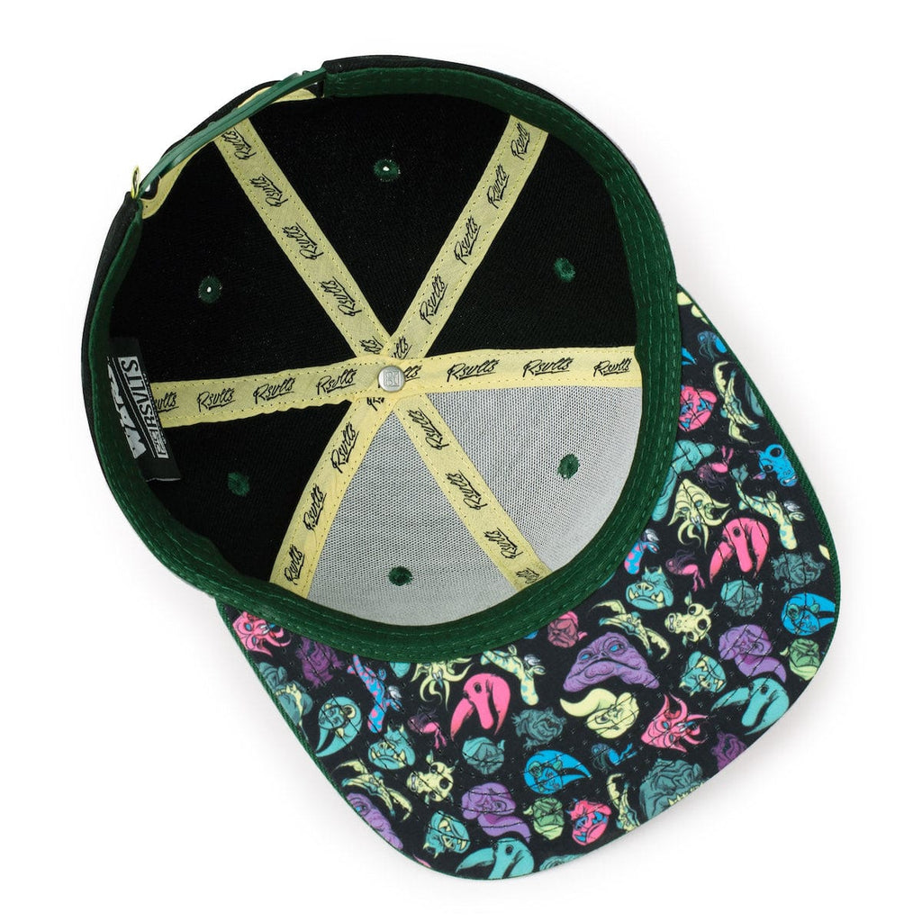 RSVLTS Rancor Rampage Snapback Hat in Black — detail 2