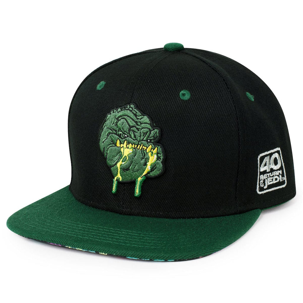 RSVLTS Rancor Rampage Snapback Hat in Black — front view