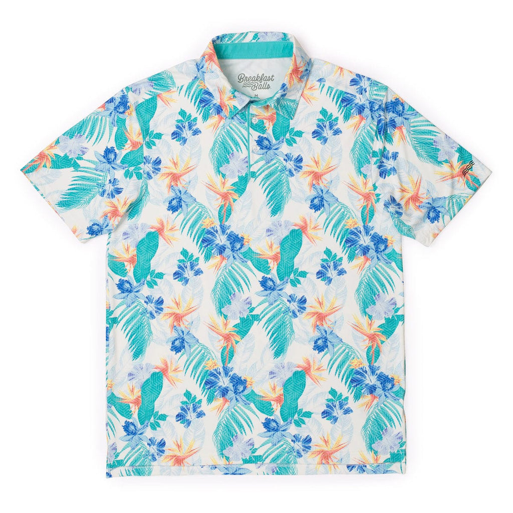 RSVLTS Birdies of Paradise All-Day Polo in Multicolor — detail 2