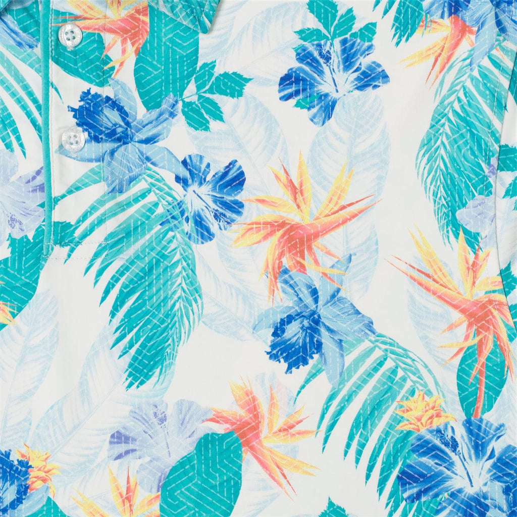 RSVLTS Birdies of Paradise All-Day Polo in Multicolor — detail 6