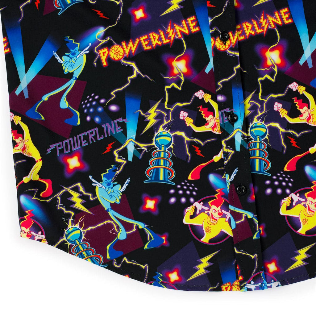 RSVLTS Powerline KUNUFLEX Short Sleeve Shirt in Black — detail 9