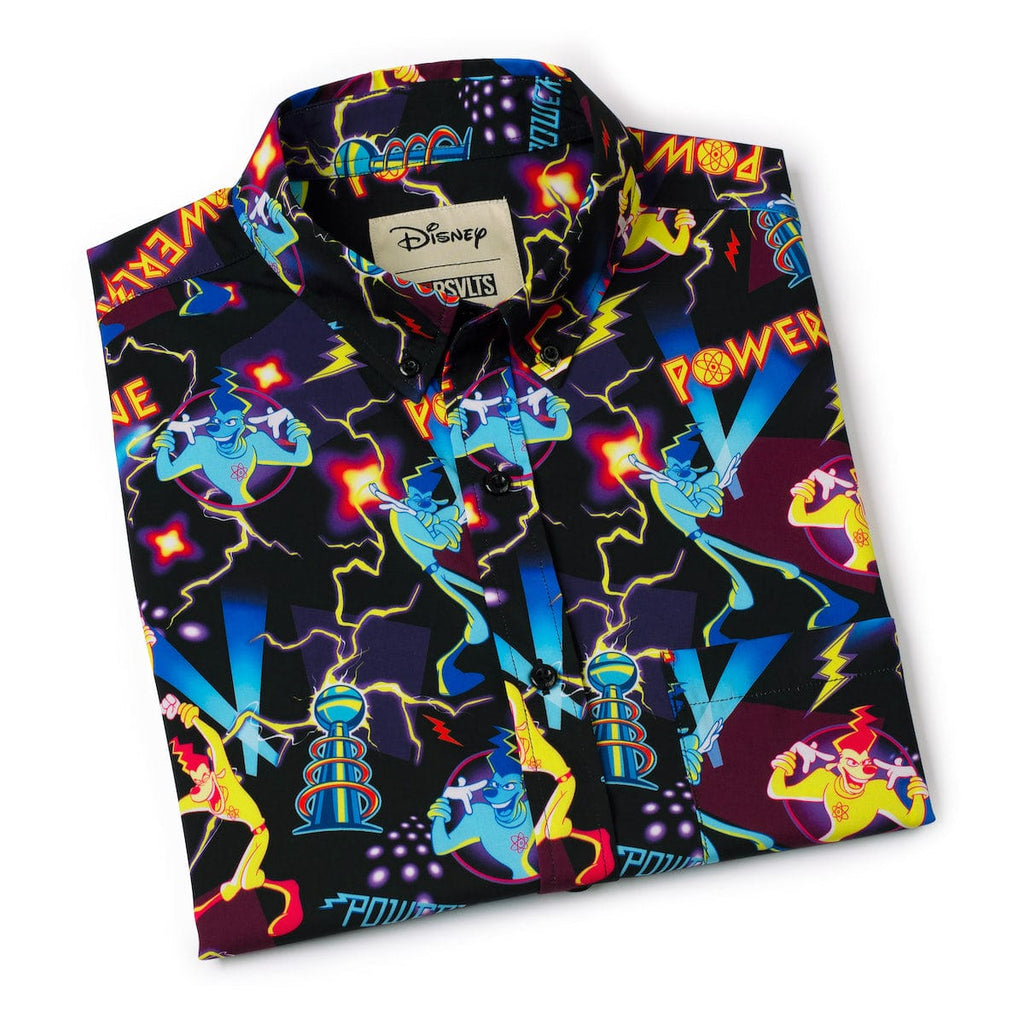 RSVLTS Powerline KUNUFLEX Short Sleeve Shirt in Black — detail 10