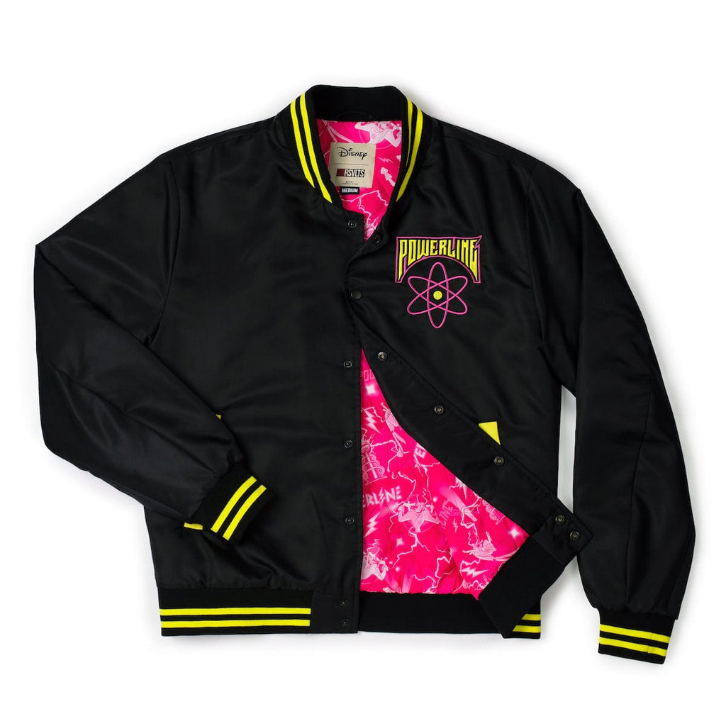 RSVLTS Powerline Coach Jacket in Black — front view
