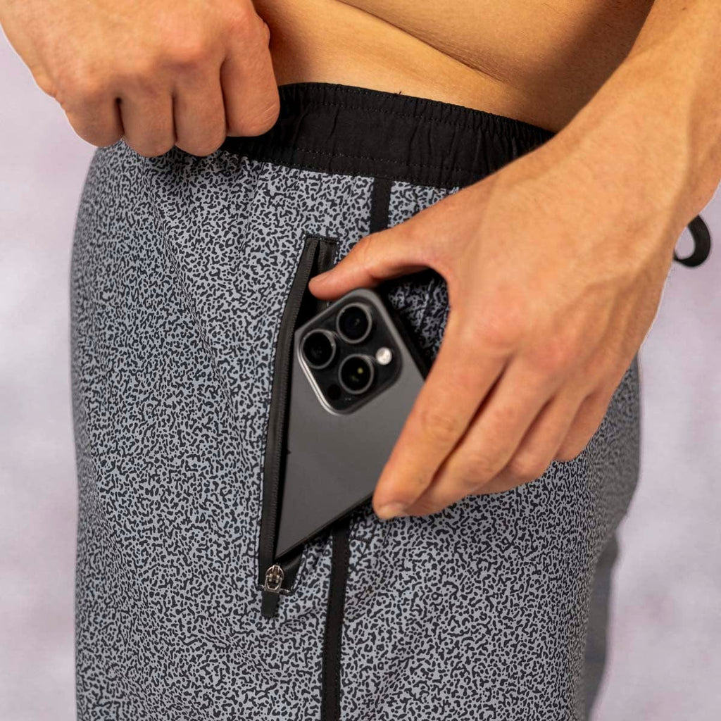 RSVLTS Gravel V2 Lined Training Shorts in Gray — detail 4