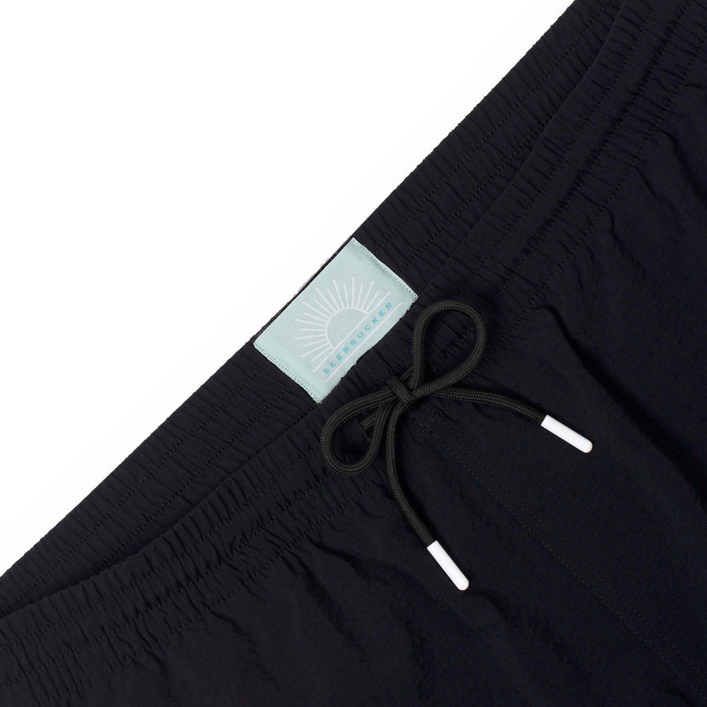 RSVLTS Anthracite Hybrid Shorts in Black — detail 3