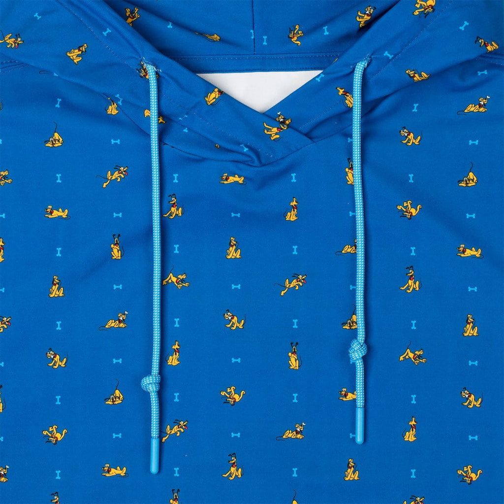 RSVLTS Lil Plutos Performance Hoodie in Blue — detail 2