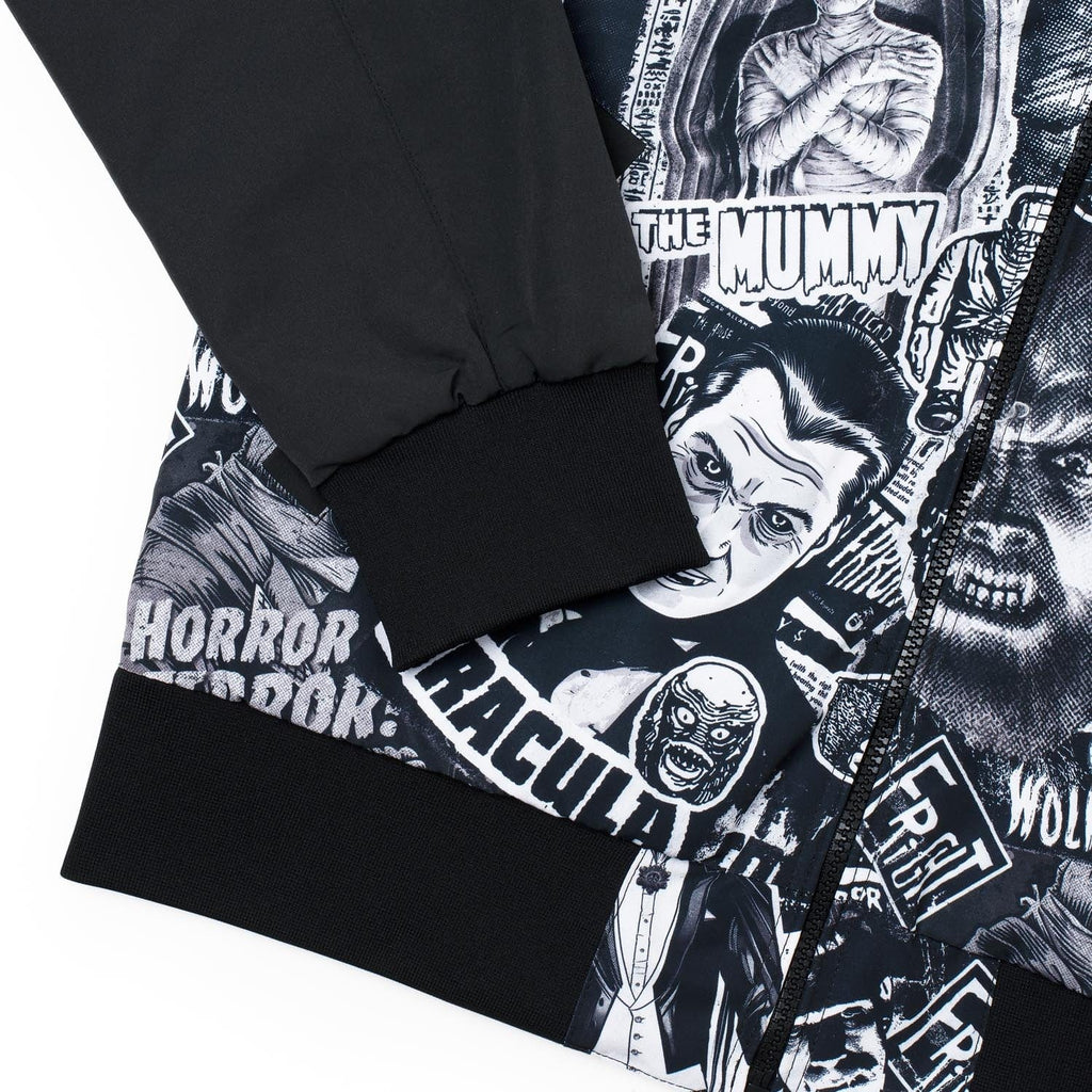 RSVLTS Monster Mashup Reversible Bomber Jacket in Black — detail 11