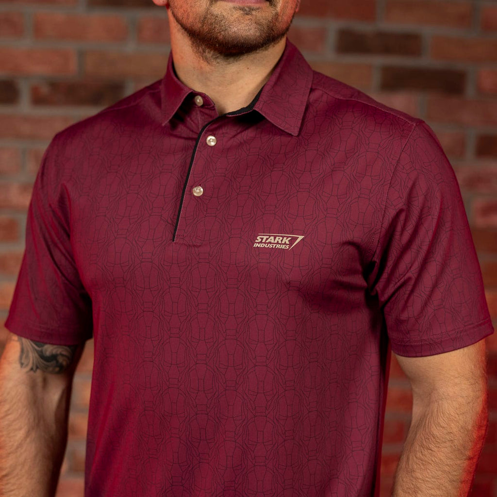 RSVLTS Stark Industries All-Day Polo in Brown — detail 6
