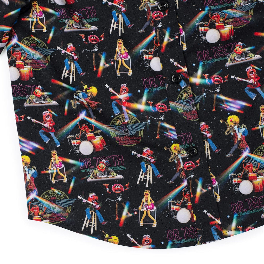 RSVLTS Muppet Music Mayhem Preschool KUNUFLEX Short Sleeve Shirt in Black — detail 5