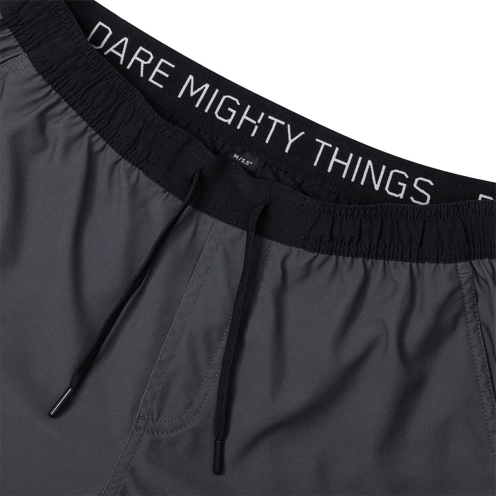 RSVLTS Iron Gate V2 Lined Training Shorts in Gray — detail 3
