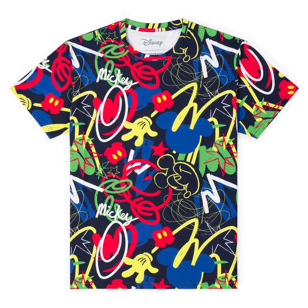 RSVLTS Outside the Lines Performance Tee in Multicolor — front view