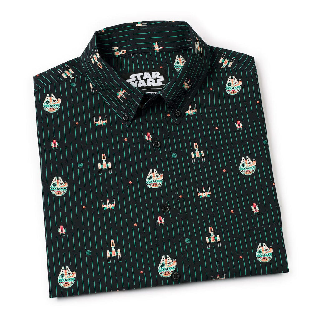 RSVLTS Rebel Rides KUNUFLEX Short Sleeve Shirt in Black — detail 12