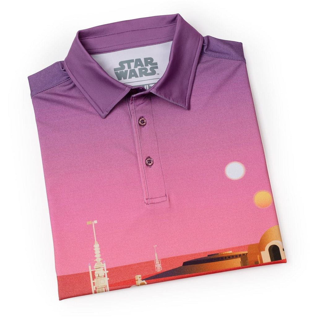 RSVLTS Rising Suns All-Day Polo in Pink — detail 8