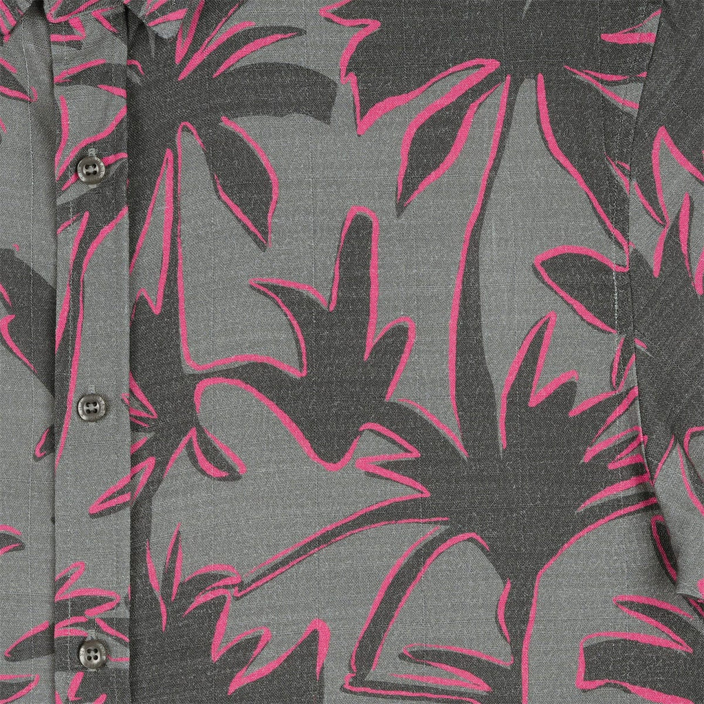 RSVLTS Ember Sunset Bamboo Short Sleeve Shirt in Gray — detail 5
