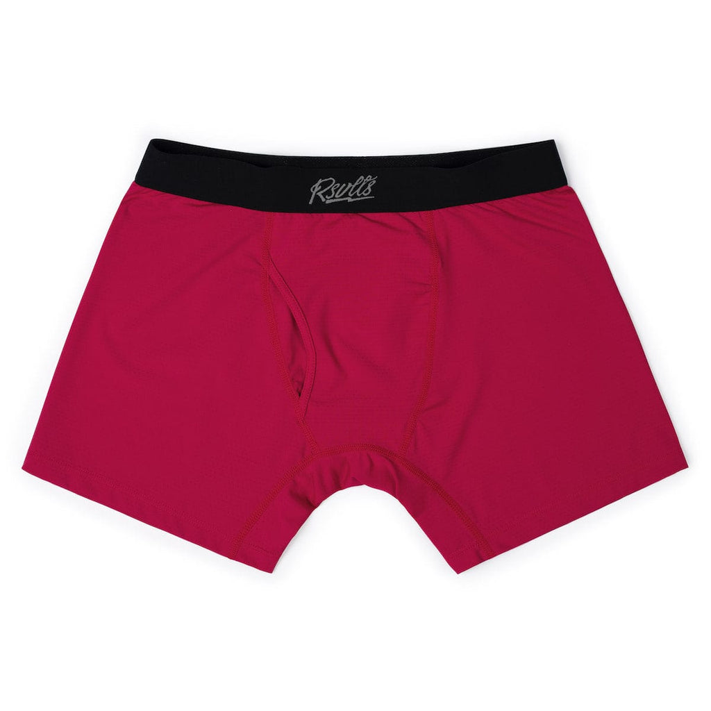 RSVLTS Red Dawn Single-Pack Boxer Briefs in Red — detail 2