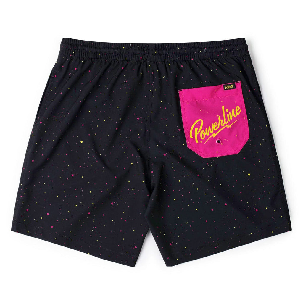 RSVLTS Star Power Hybrid Shorts in Black — detail 3
