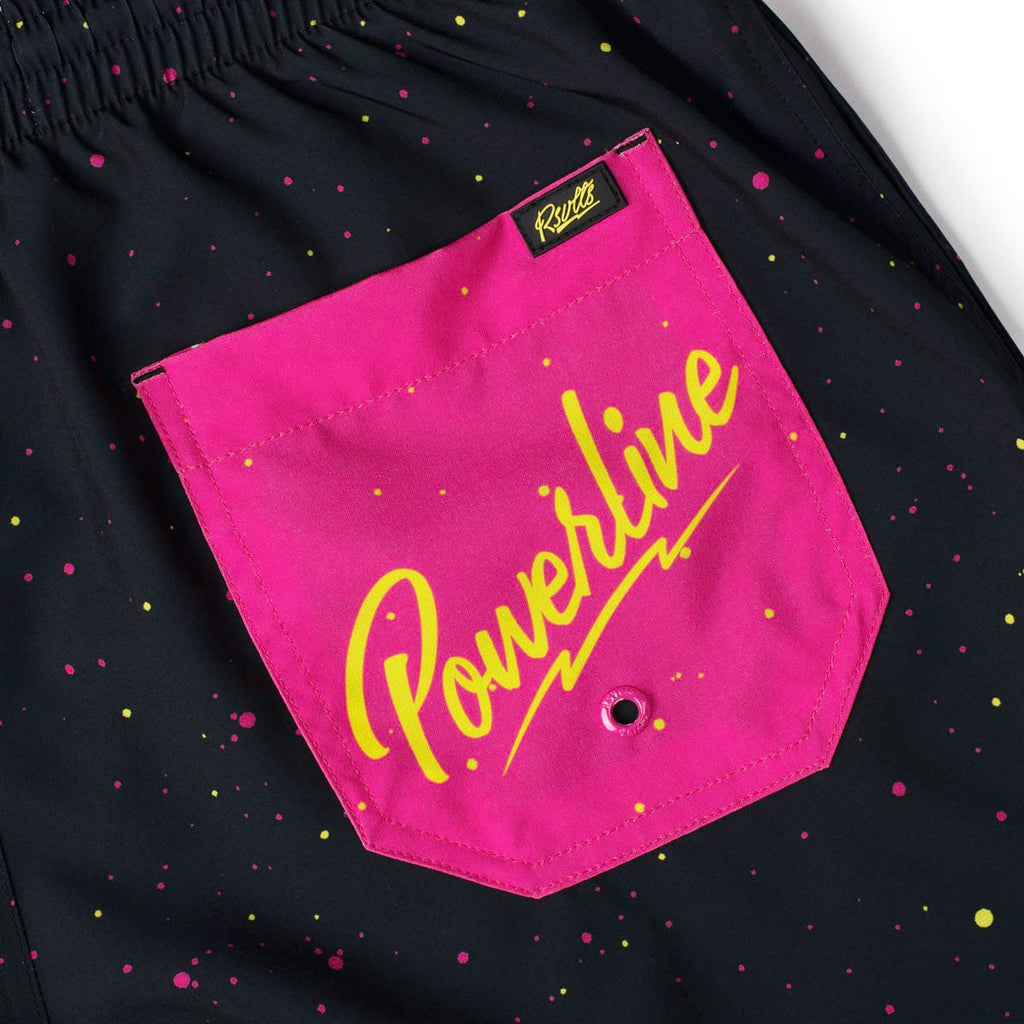 RSVLTS Star Power Hybrid Shorts in Black — detail 2