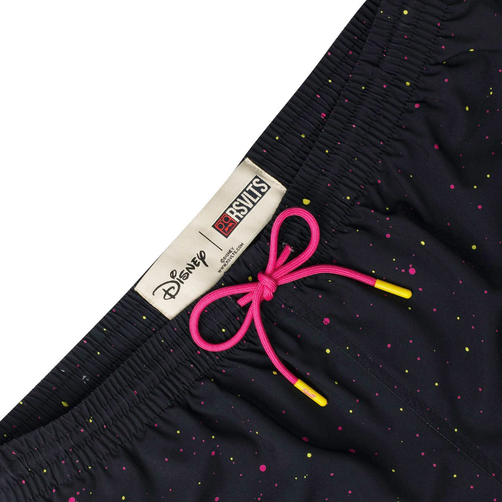RSVLTS Star Power Hybrid Shorts in Black — detail 4