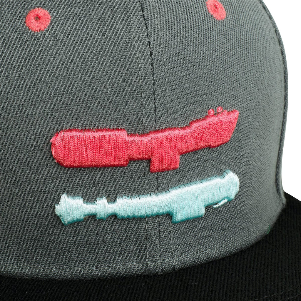 RSVLTS Choose Your Saber Snapback Hat in Gray — detail 4